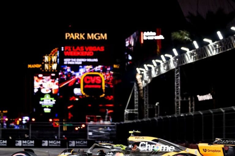 Las Vegas Grand Prix 2024 Showdown Between Norris and Verstappen