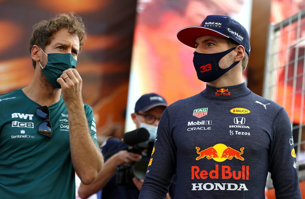 Vettel and Verstappen
