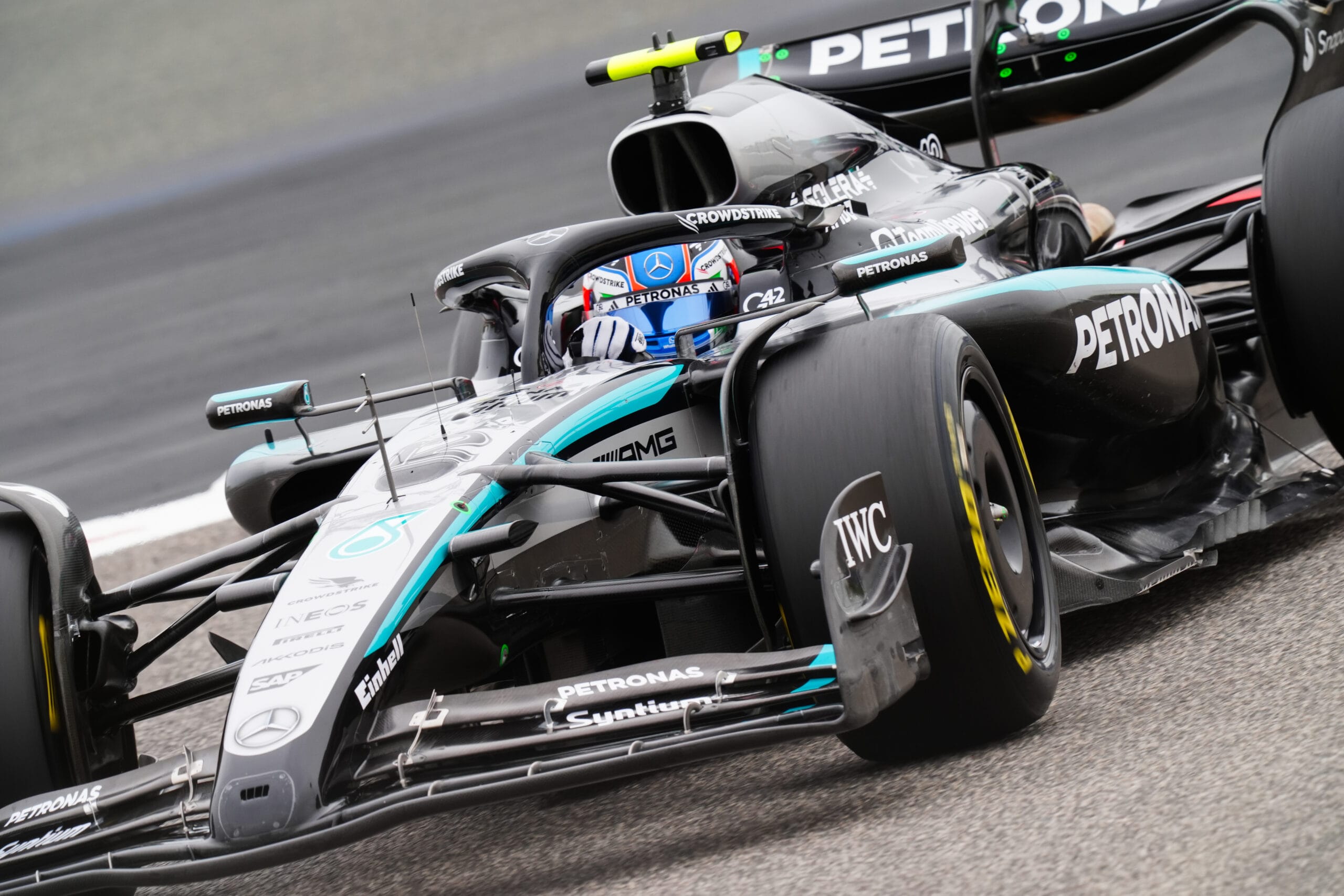 Antonelli brilla en el test de invierno de Bahrein con Mercedes