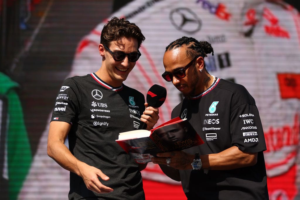 Hamilton a Ferrari: Russell se adapta a Antonelli en Mercedes