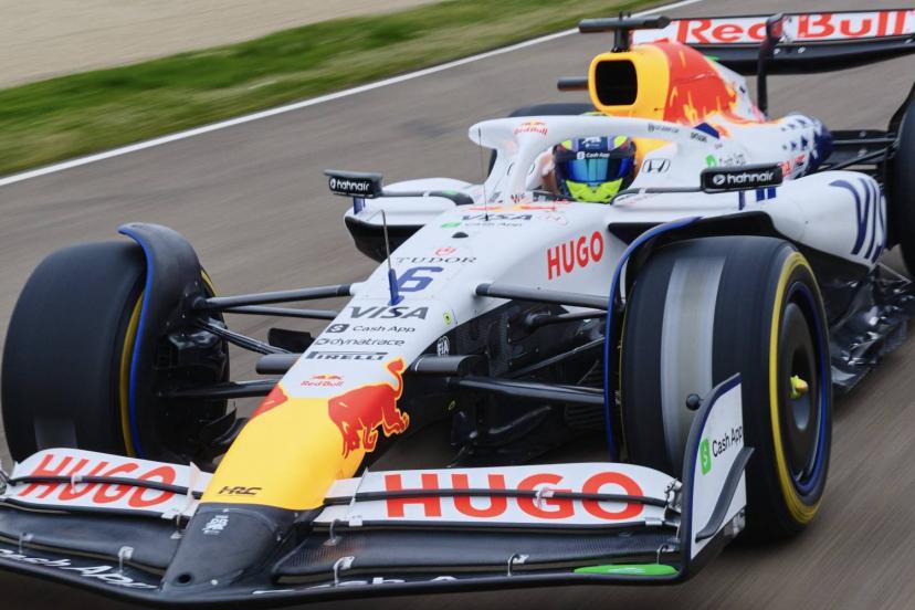 Isack Hadjar Debuts 2025 Car at Imola with Racing Bulls