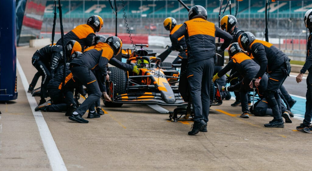 Lando Norris Enthused by Upgraded McLaren MCL39 at Silverstone Test