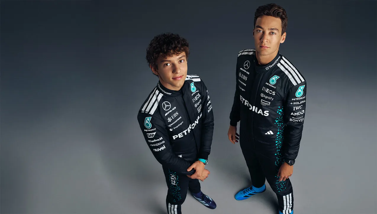 Mercedes y Adidas irrumpen en la F1 con su primera coleccin conjunta