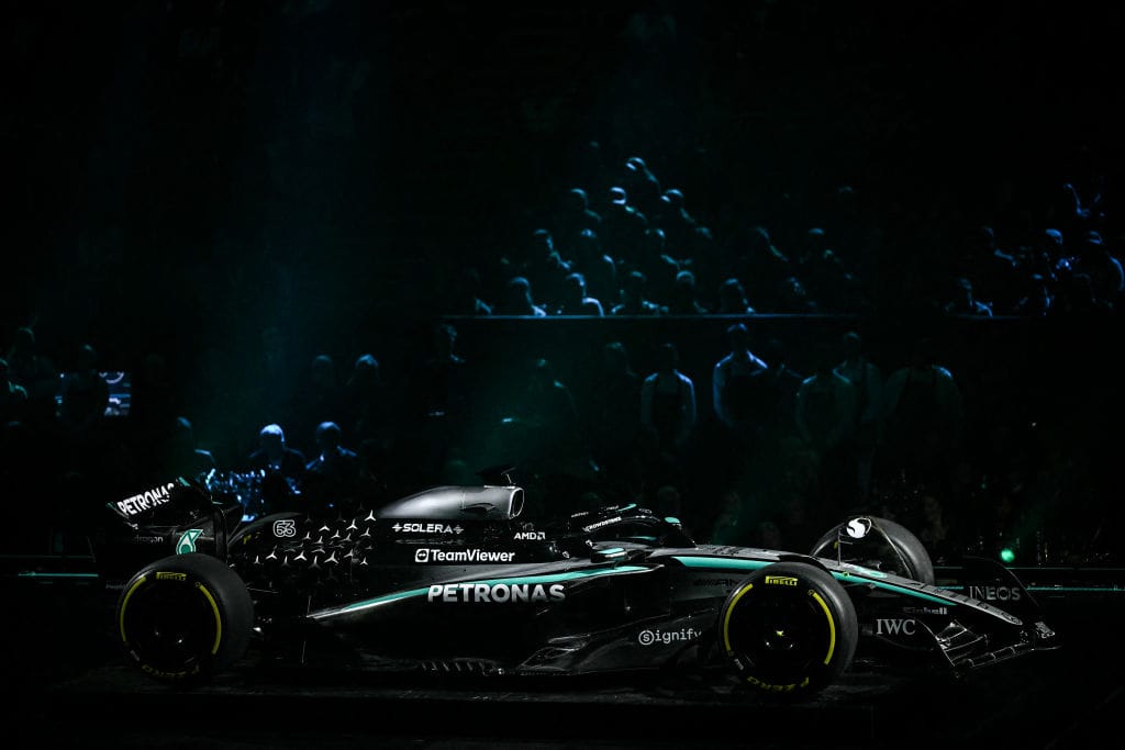 Unveiling Glory: Mercedes' 2025 Livery Revealed at F1's 75th Anniversary