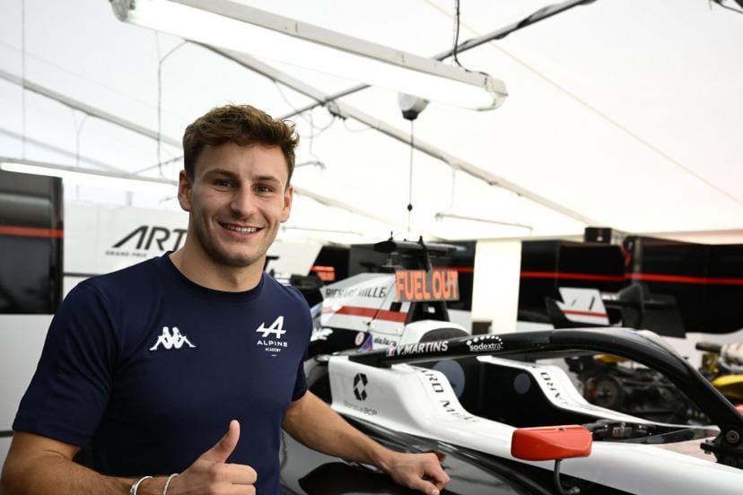 Victor Martins Eyes F2 Glory with ART Grand Prix in Third Season Attempt