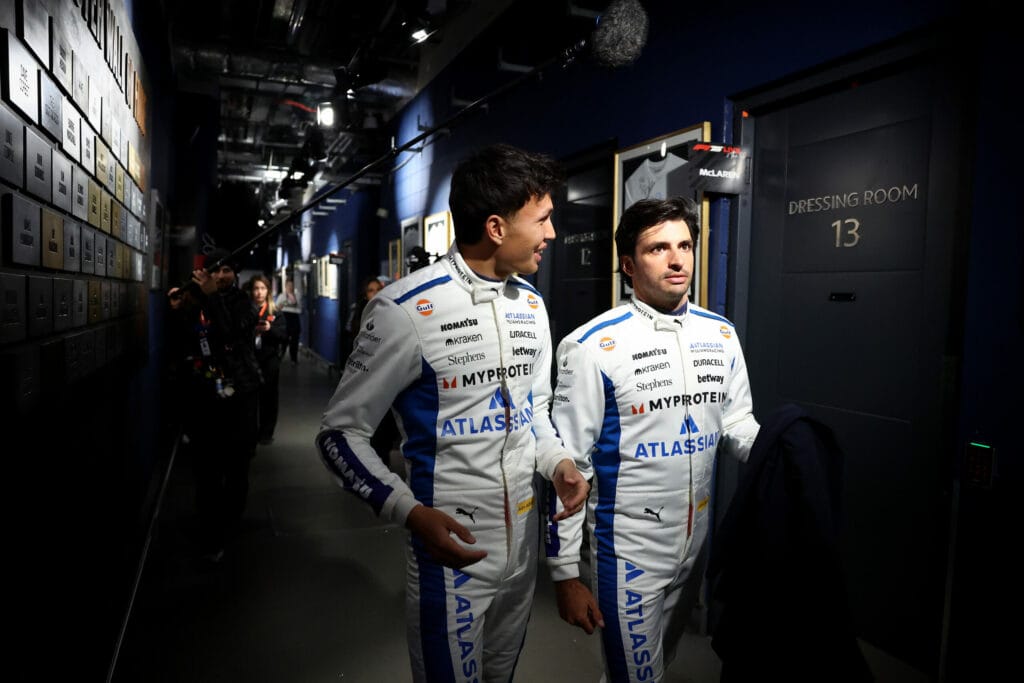 Albon Welcomes Sainz to Williams in Melbourne Debut