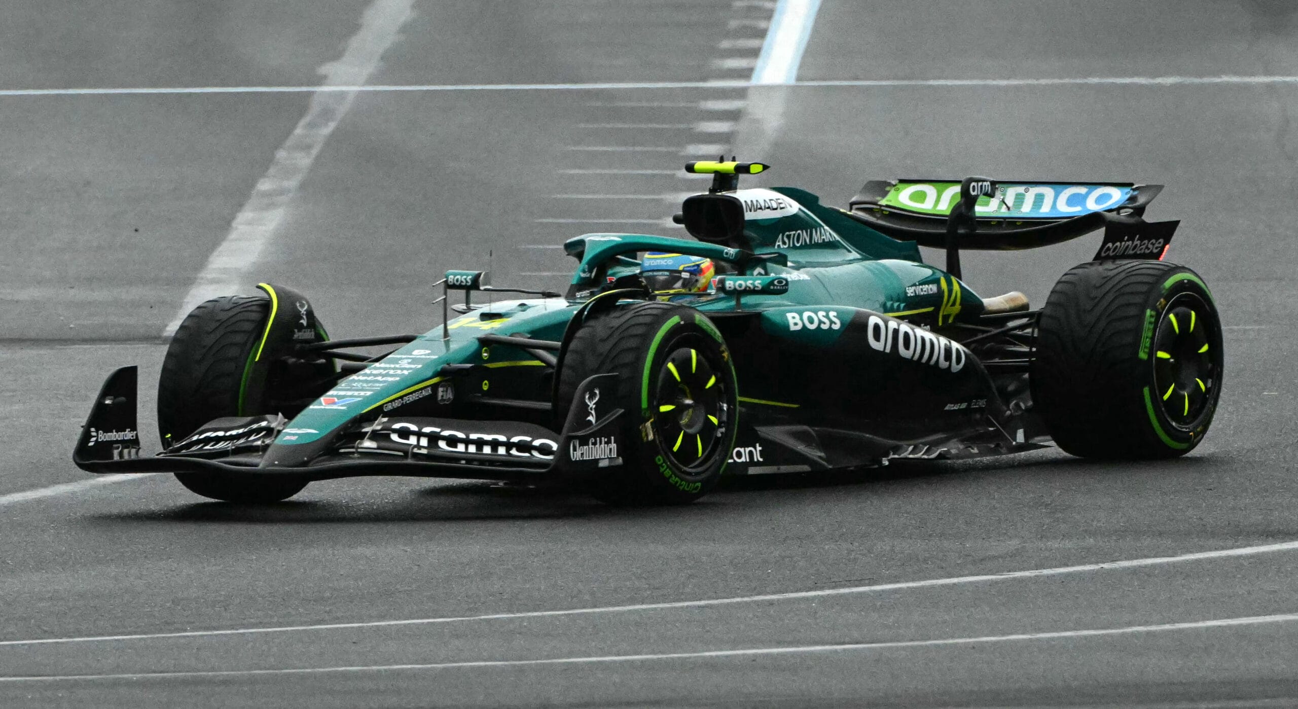 Fernando Alonso sufre accidente en el GP de Australia