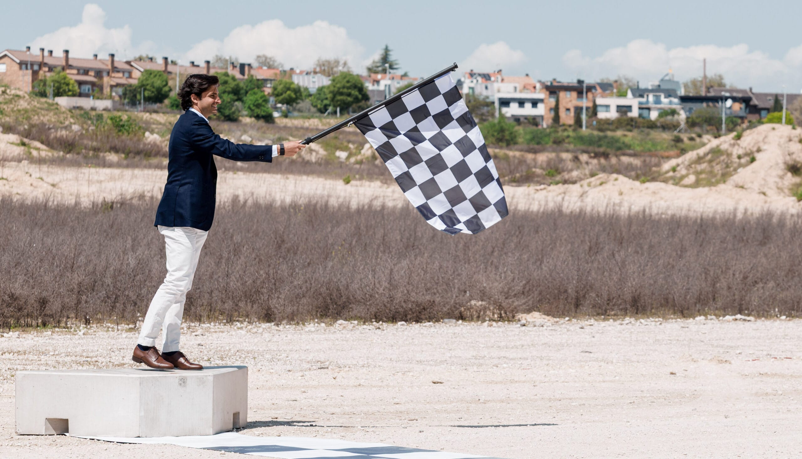 Carlos Sainz entusiasmado con el nuevo circuito Madring