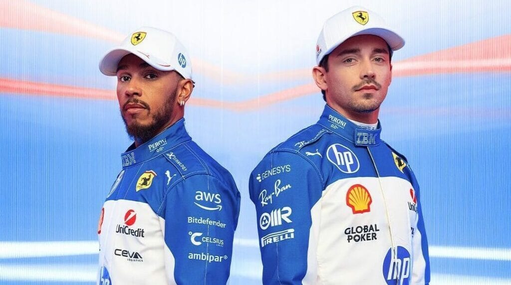 Ferrari Unveils Miami GP Livery with Leclerc Hamilton