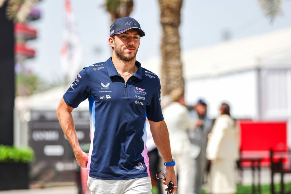Gasly Targets Top Teams from Fourth in Bahrain