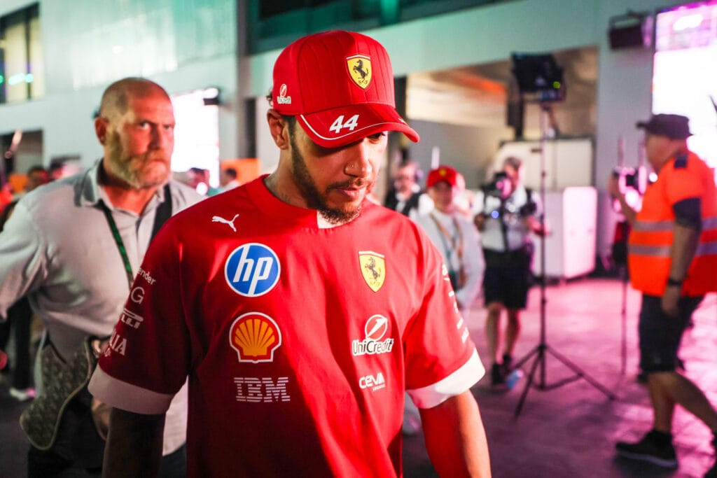 Hamilton's Struggles Continue in Saudi Arabian GP