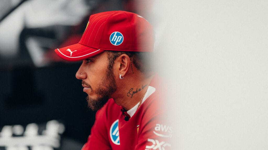 Hamilton Joins Ferrari in Historic F1 Move