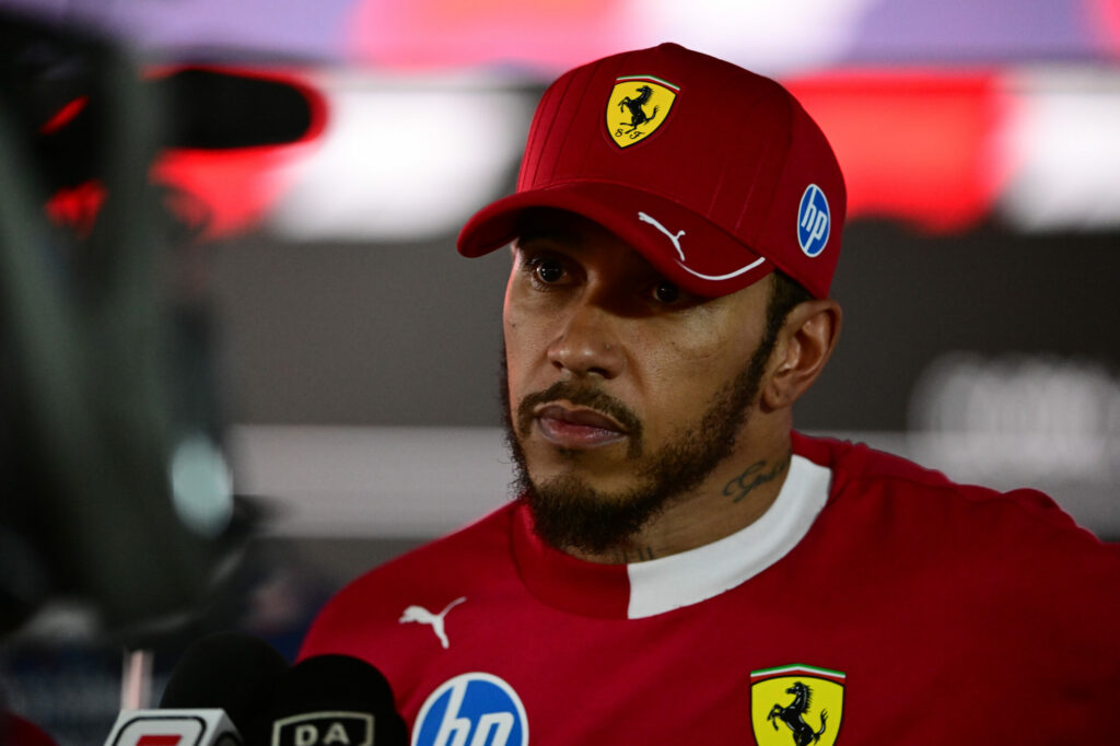 Hamilton Struggles in Ferrari Qualifying at Bahrain