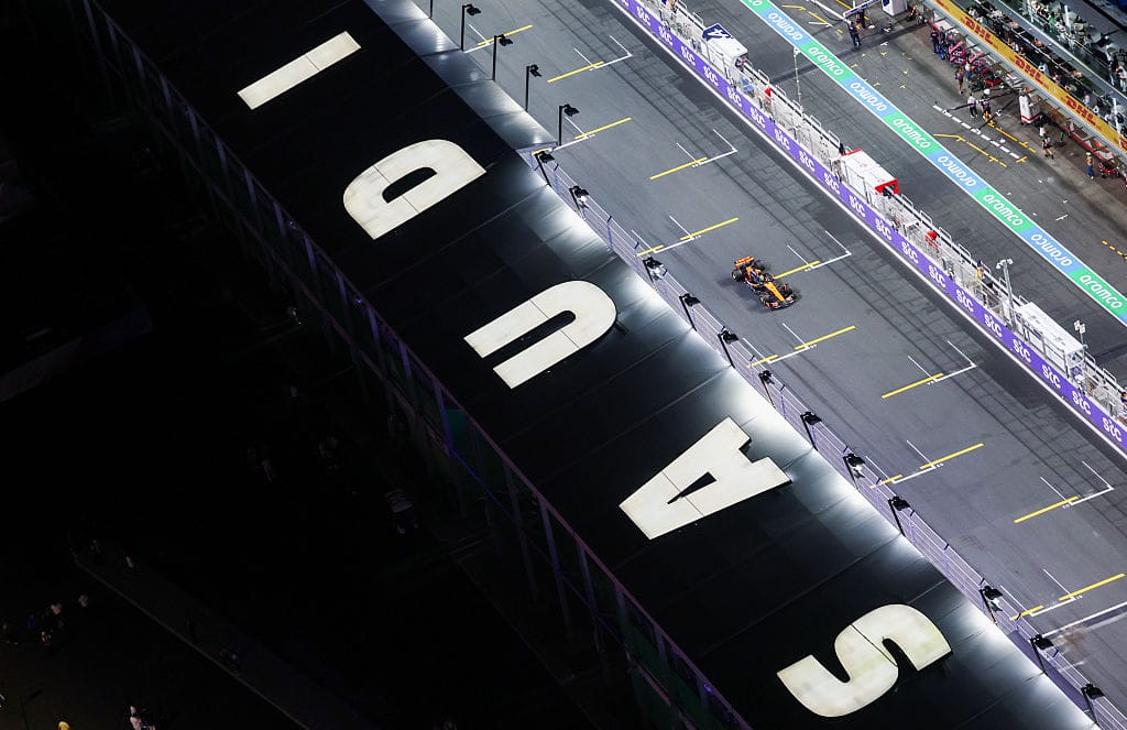 Lando Norris lidera McLaren en el GP de Arabia Saudita