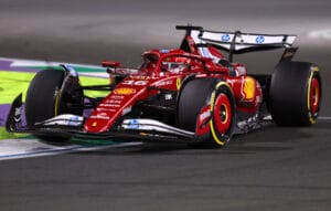 Leclerc Celebrates Surprise Podium in Saudi Arabia