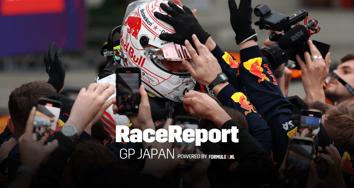 Max Verstappen brilla en Suzuka Tsunoda impresiona en casa