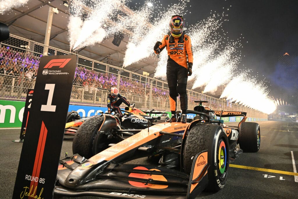 Piastri Triumphs in Saudi Arabia Leads F1 Championship