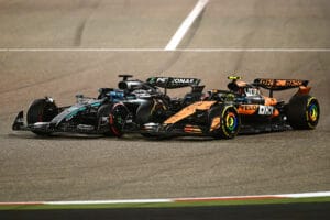 Russell enfrenta problemas de DRS en Bahrein con Mercedes