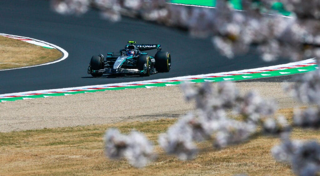 Russell Eyes Podium Antonelli Thrilled with Suzuka Qualifying