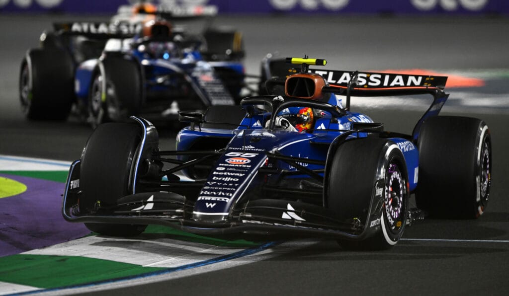 Sainz Albon Shine in Saudi Arabia Boost Williams to Fifth