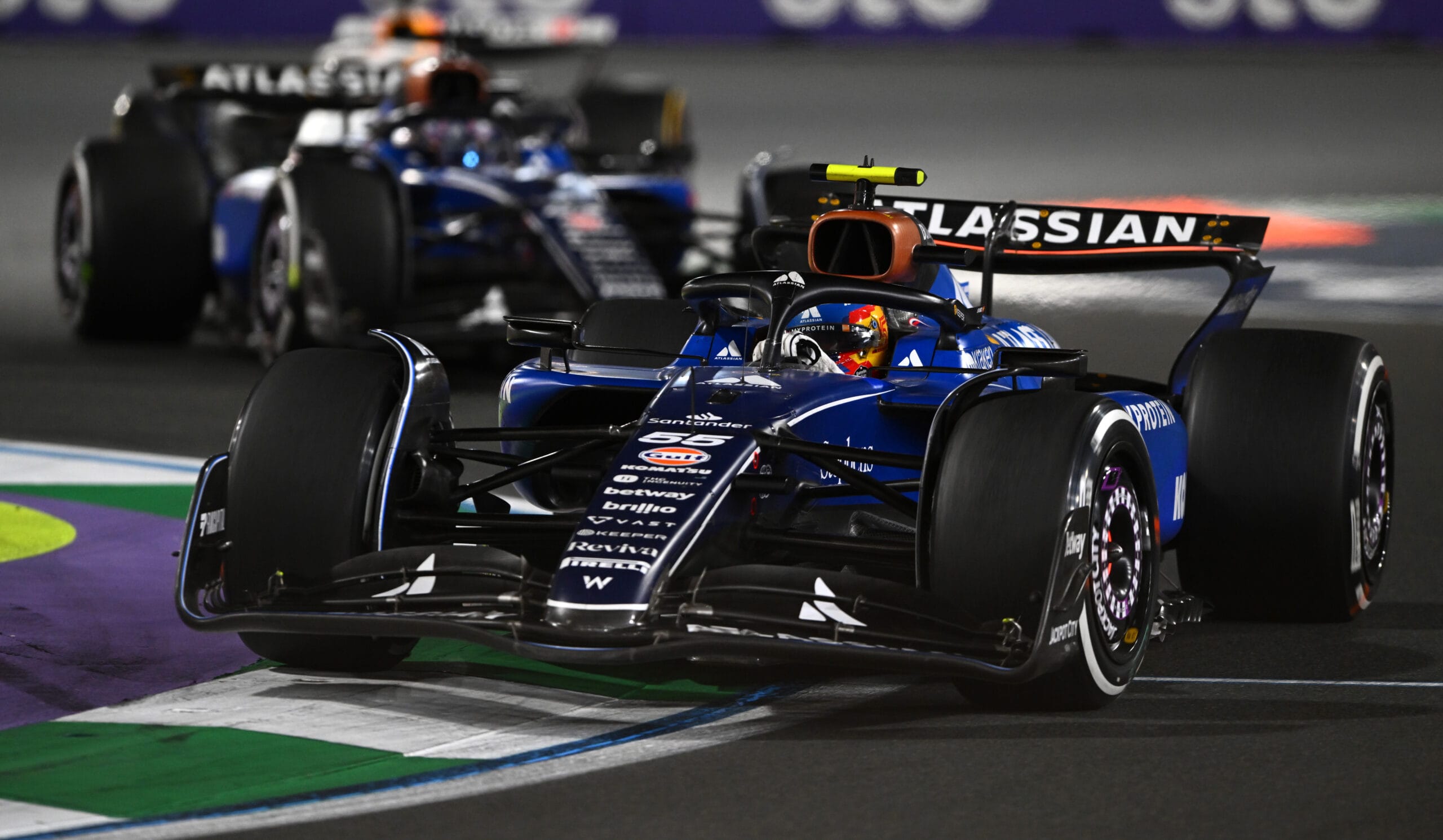Sainz y Albon brillan en Arabia Saudita con Williams