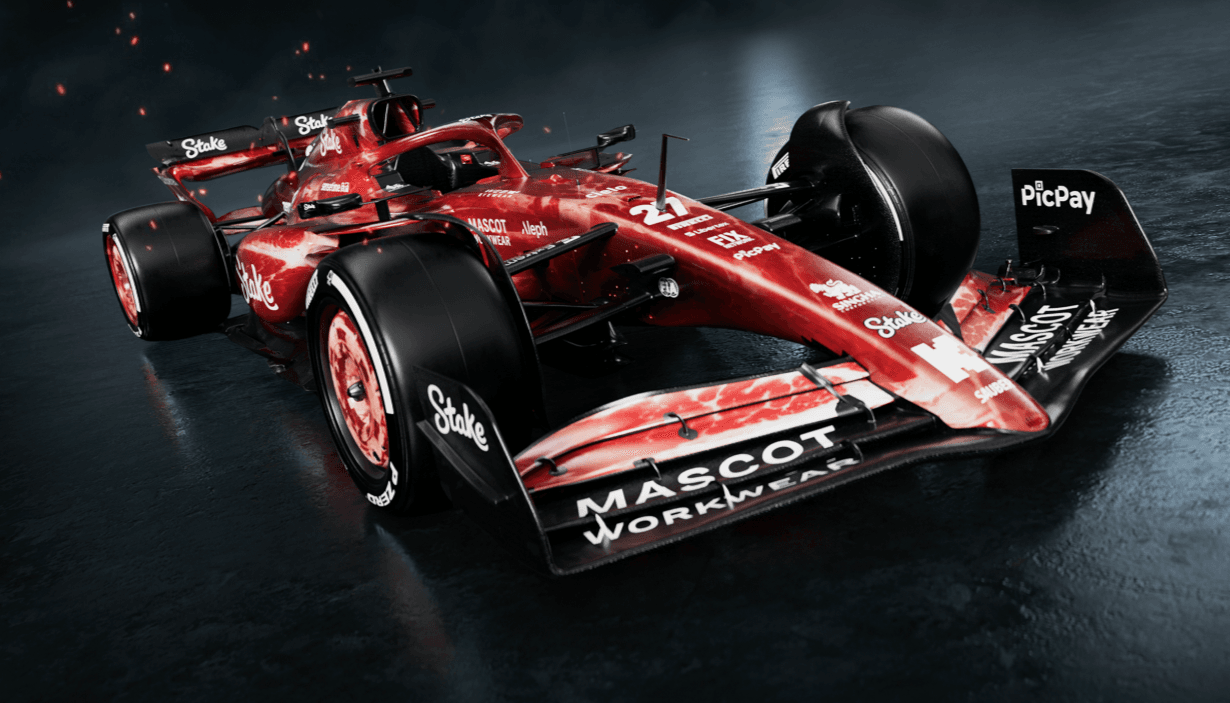 Sauber sorprende con librea de carne para el GP de Japn