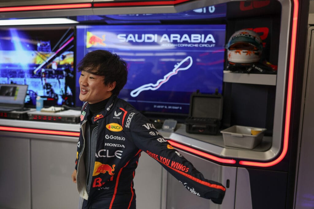 Tsunoda Eyes Growth in Saudi Arabia with Red Bull