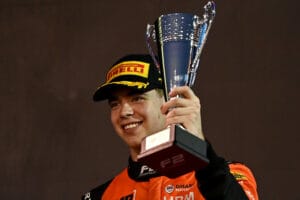 Verschoor Shines with Bahrain F2 Podium Finish