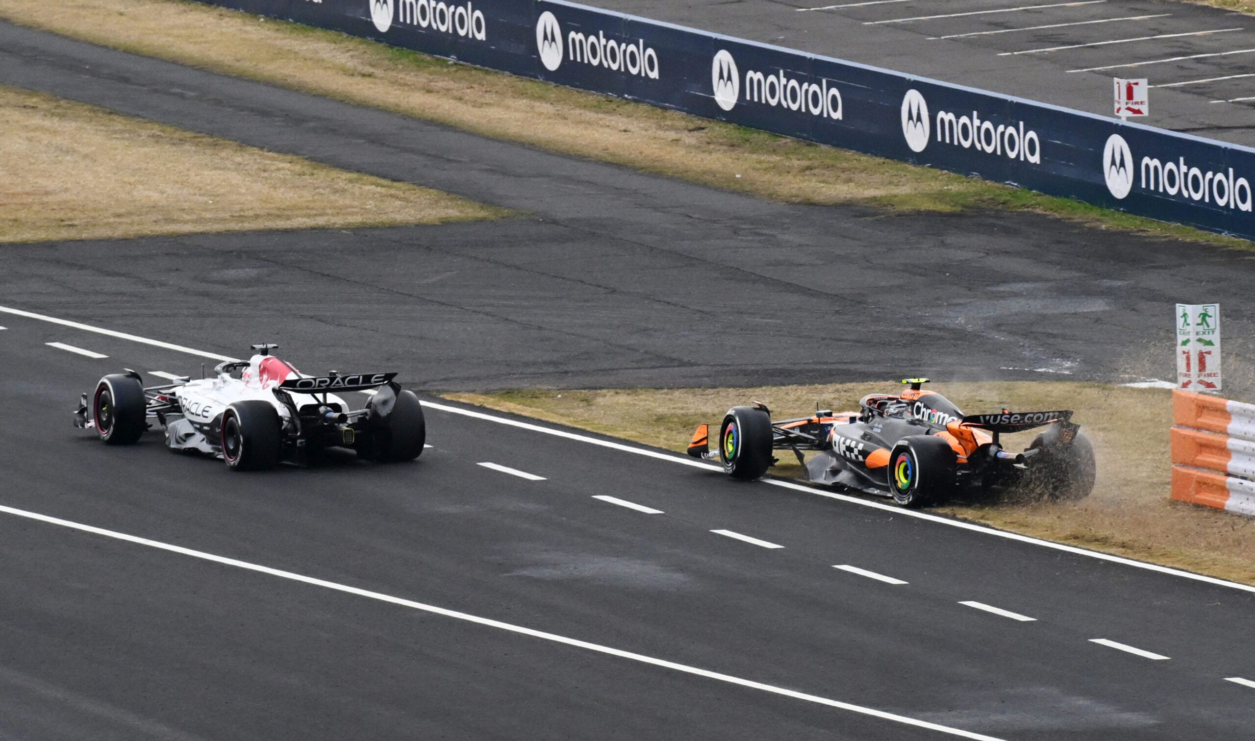 Verstappen y Norris bromean sobre incidente en Japn