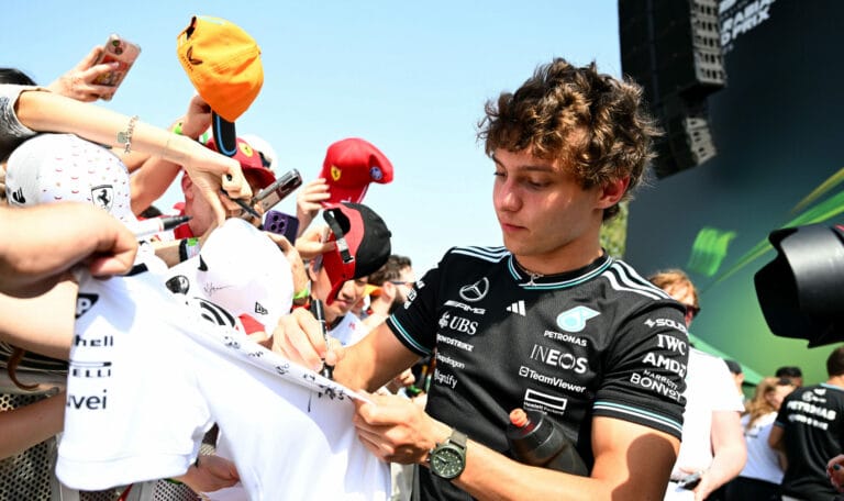 Antonelli Reflects on Pressure at Emilia-Romagna GP
