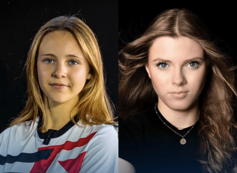 Eva Dorrestijn y Emma-Rose Dowling en el Karting FIA 2024