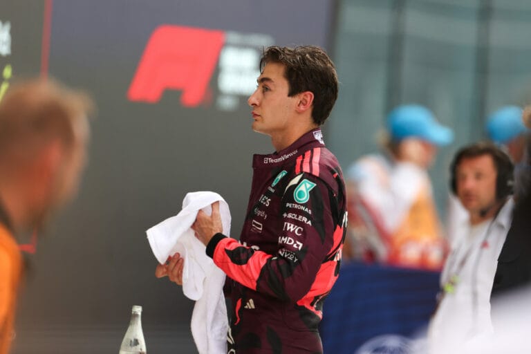 George Russell's Daring Podium Triumph in Miami