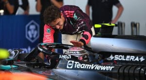 George Russell lucha en Miami superado por Antonelli