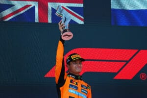 Lando Norris brilla con segundo lugar en Emilia-Romagna