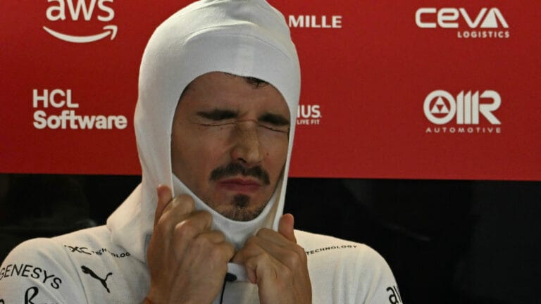 Leclerc ausente en Imola Zhou listo para reemplazarlo