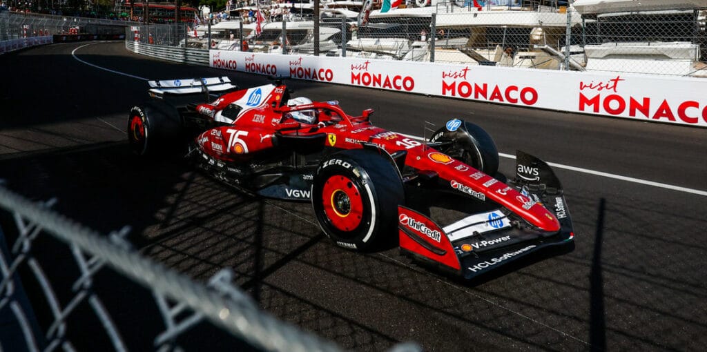 Leclerc Falls Short as Norris Shines in Monaco Qualifying
