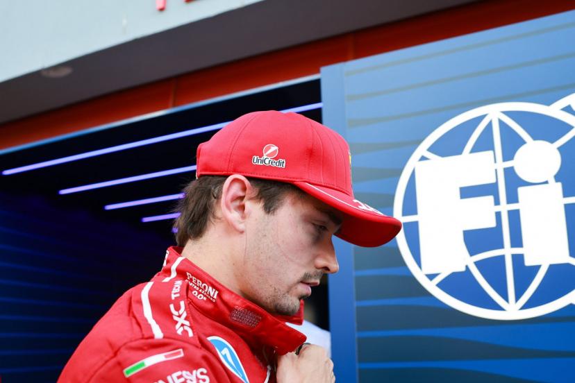 Leclerc frustrado tras el GP de Emilia-Romaa
