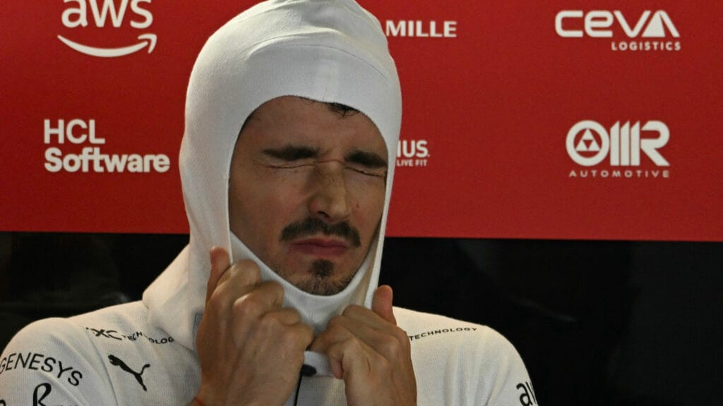 Leclerc Misses Imola Media Day Zhou on Standby