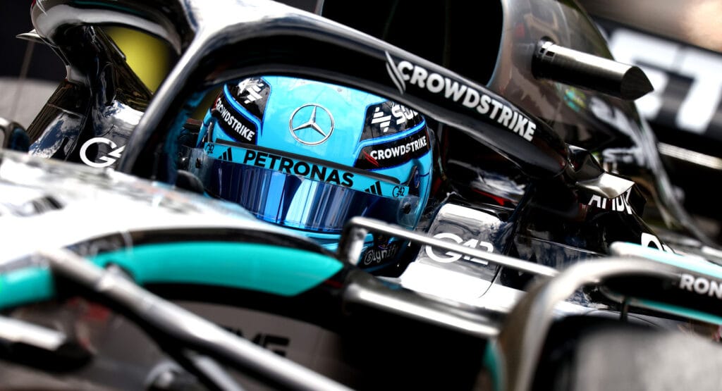 Norris Piastri Lead McLaren Duel Russell Eyes Upset