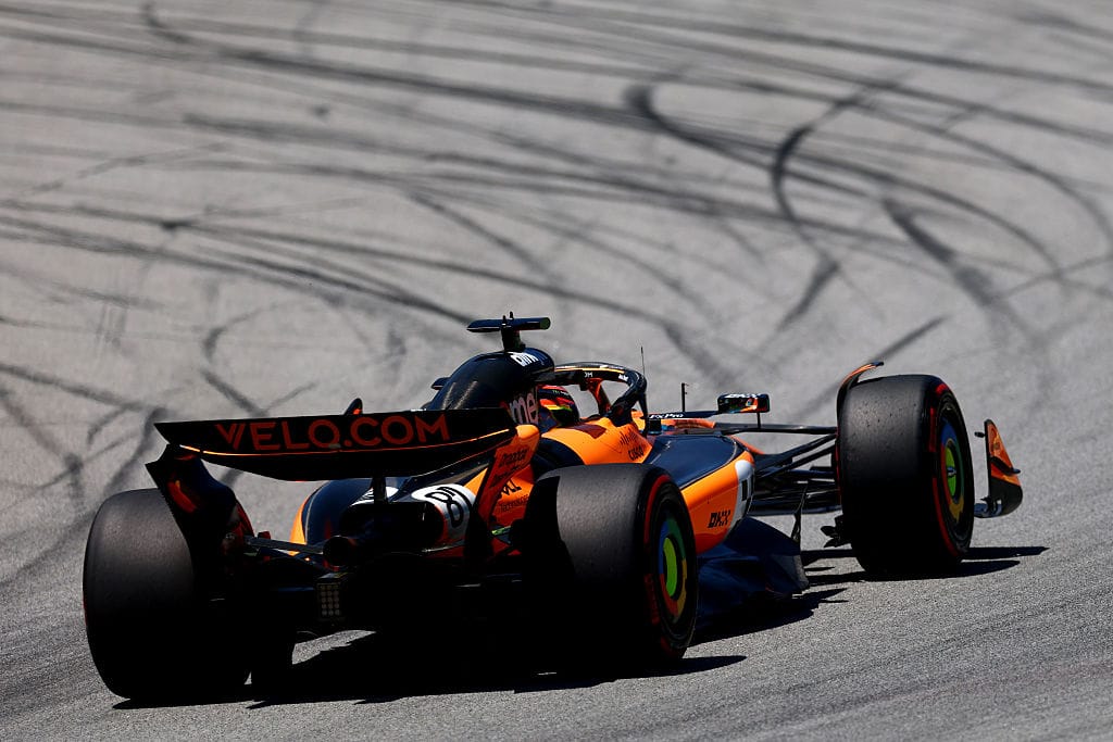 Norris Piastri Shine McLaren Leads Spanish GP Practice