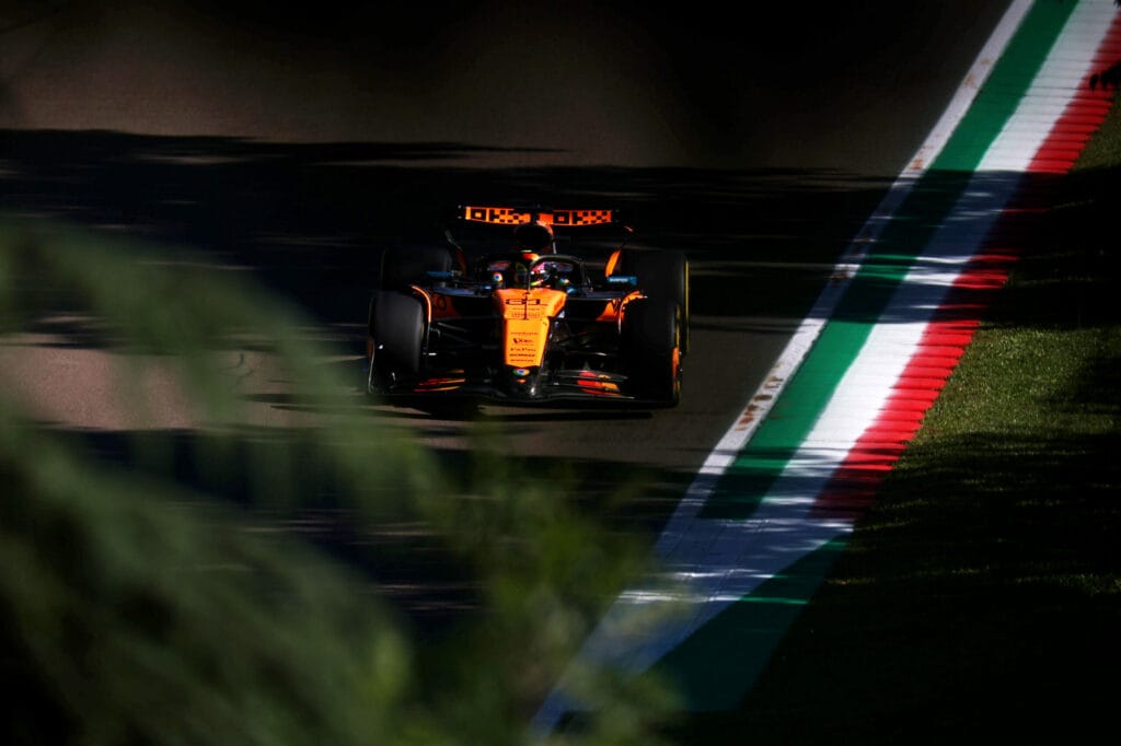 Piastri Leads McLaren 1-2 at Emilia-Romagna Practice