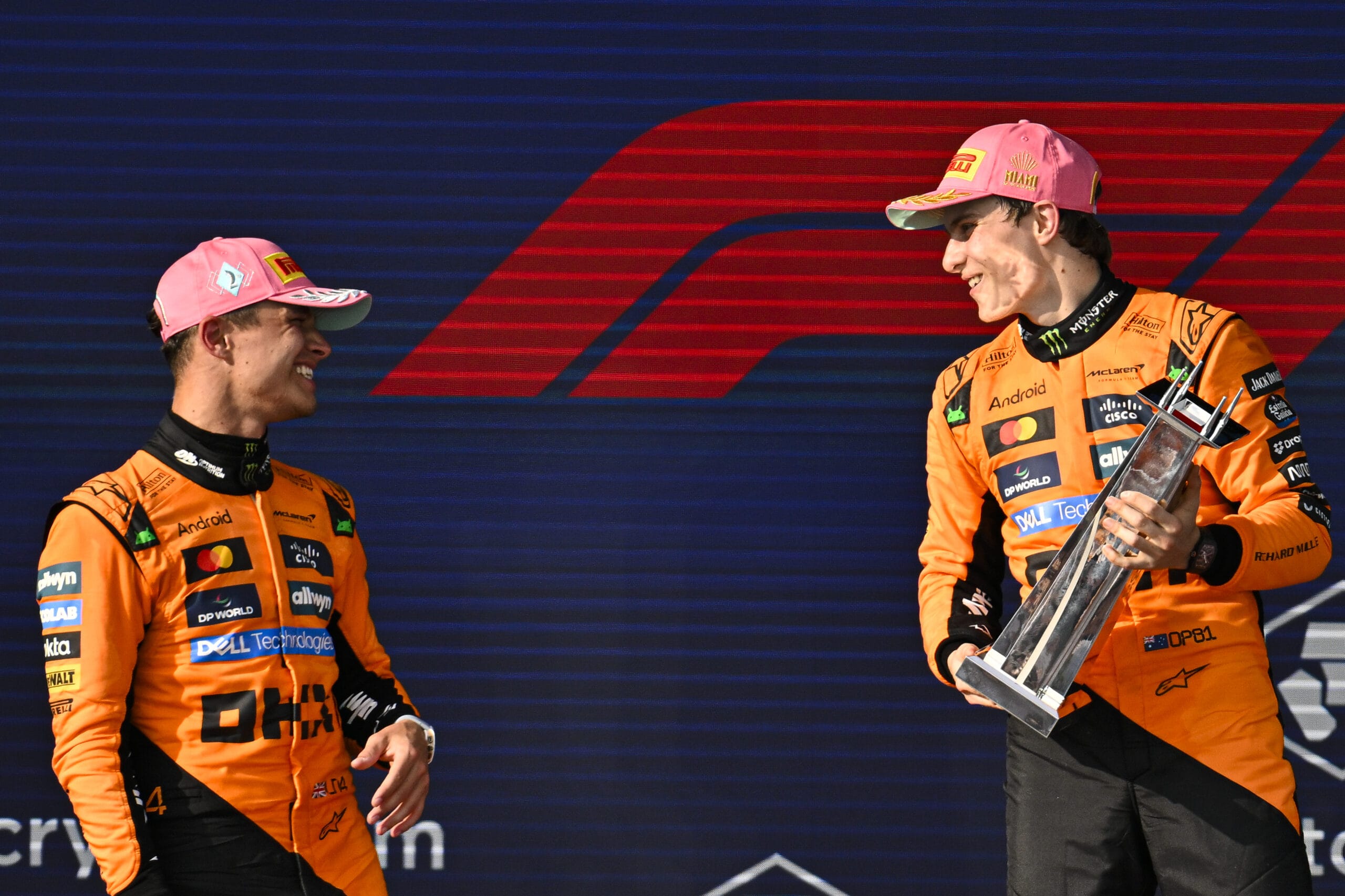 Piastri y Norris prueban McLaren en Zandvoort