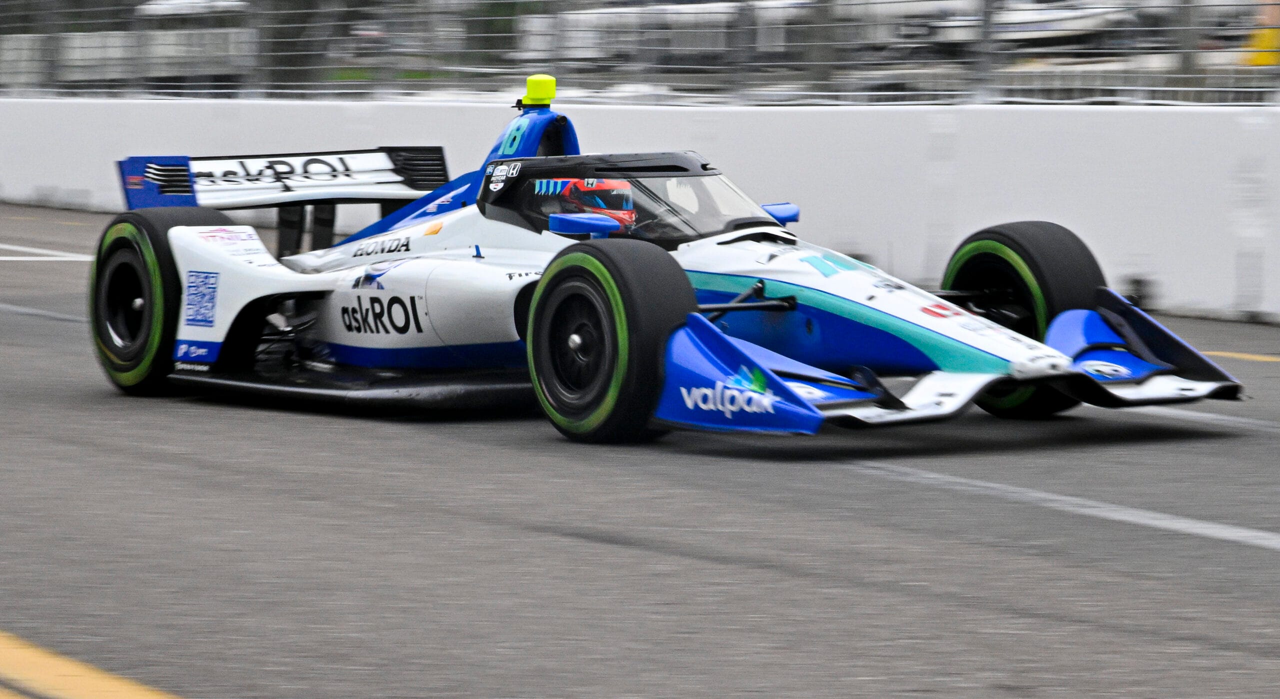 Rinus VeeKay brilla en el GP de Alabama con Dale Coyne