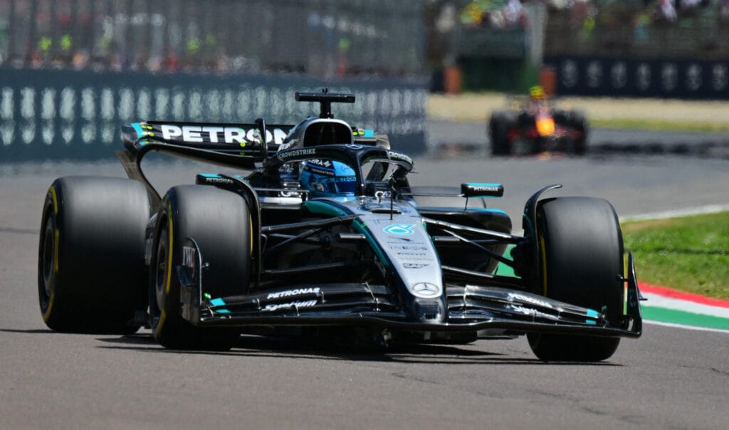 Russell Shines in Emilia-Romagna Qualifying Battle