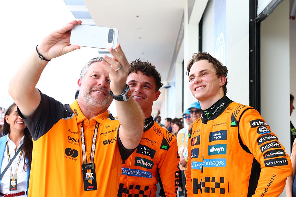 Zak Brown prefiere que Verstappen gane el ttulo F1 2023
