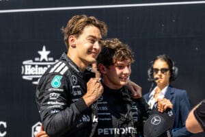 Antonelli logra histrico podio en Canad con Mercedes