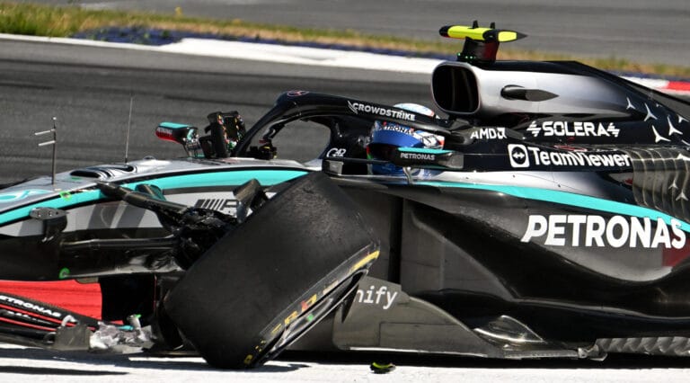 Antonelli y Verstappen chocan en un catico GP de Austria