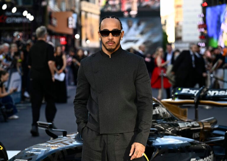 Brad Pitt Praises Lewis Hamilton's Role in F1 Movie