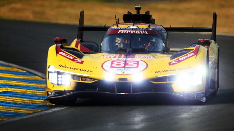 Ferrari triunfa en Le Mans Kubica lidera el coche 83