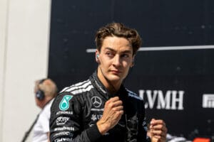 George Russell en la mira de Aston Martin para 2026